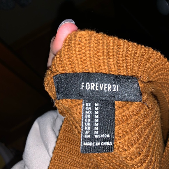 Rust Colored Sweater - Picture 3 of 3